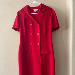 Red dress from Talbots. Size 8